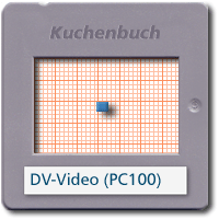 Die Sensoren der Sony PC 100 sind nicht die kleinsten, die im Bereich DV-Video verbaut werden!